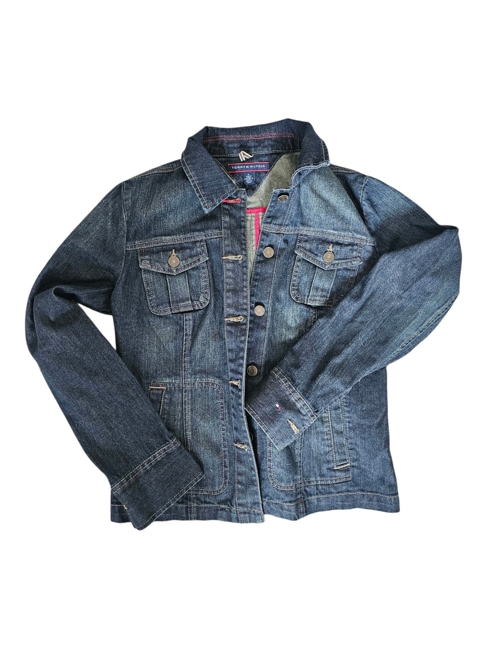 Tommy Hilfiger Dark Blue Denim Jean Jacket